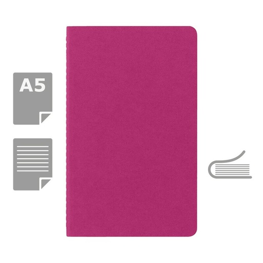 Zeszyt MOLESKINE Cahier Journal ok. A5 VM022-31 - fuksja