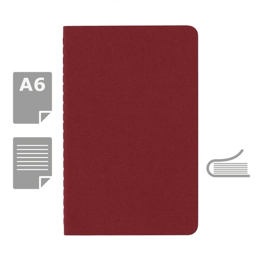Zeszyt MOLESKINE Cahier Journal ok. A6 VM023-05 - czerwony