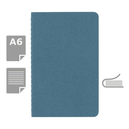Zeszyt MOLESKINE Cahier Journal ok. A6 VM023-23 - blekitny
