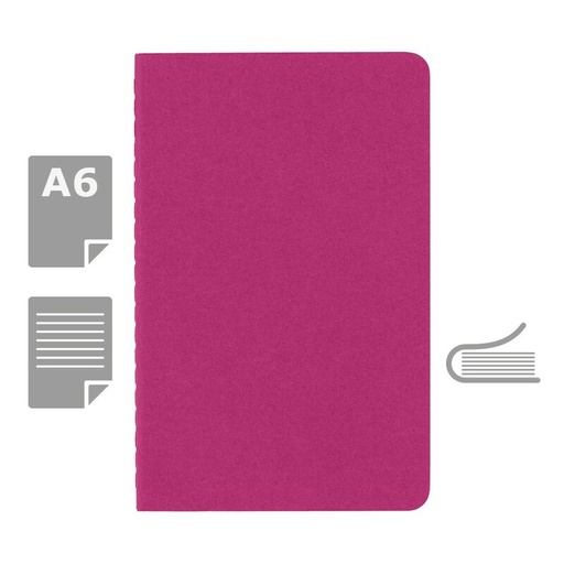 Zeszyt MOLESKINE Cahier Journal ok. A6 VM023-31 - fuksja