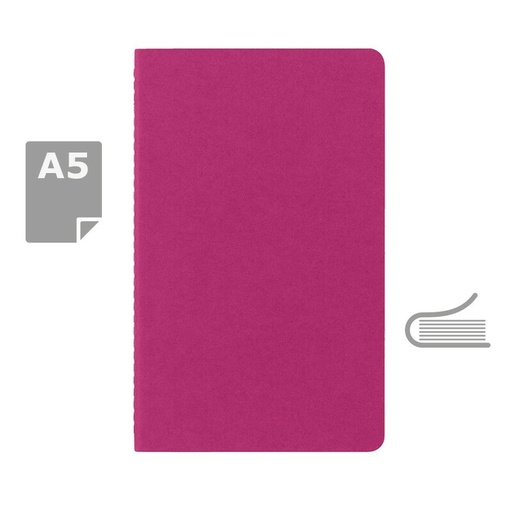 [VM024-31] Zeszyt MOLESKINE Cahier Journal ok. A5 VM024-31 - fuksja