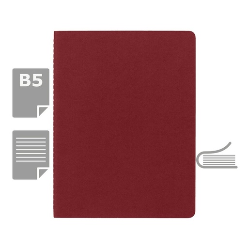Zeszyt MOLESKINE Cahier Journal ok. B5 VM040-05 - czerwony