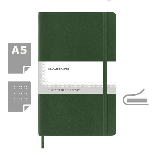 MOLESKINE Notatnik ok. A5 VM300-25 - khaki