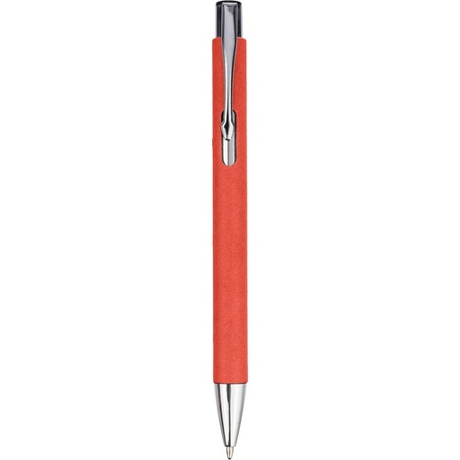 Długopis z papieru z recyklingu VA445-05 - czerwony