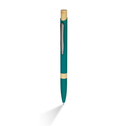 Dlugopis z aluminium z recyklingu VA894-06 - zielony