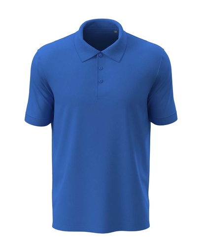 Koszulka Polo Meska Klasyczna Bawelniana S9060 - Bright Royal