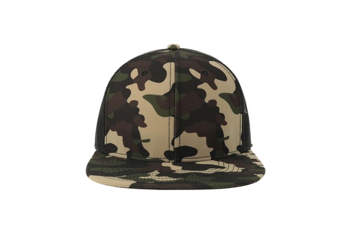 [AT686-1000400512] Czapka z siatką AT686 - Camouflage & Black
