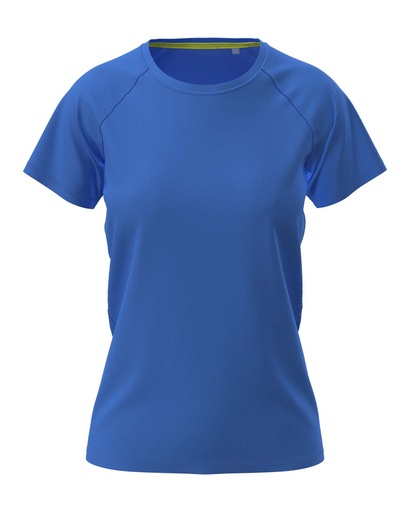 Damska koszulka sportowa z raglanowym rękawem S8500 - Bright Royal
