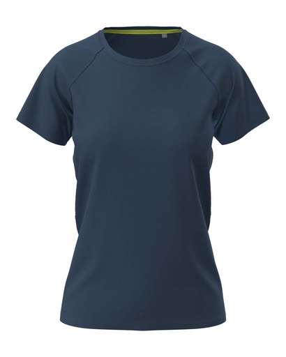 Damska koszulka sportowa z raglanowym rękawem S8500 - Navy Blue