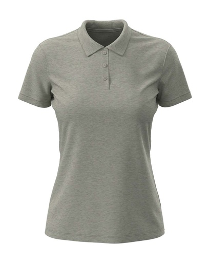 Damska koszulka polo S9160 - Grey Heather