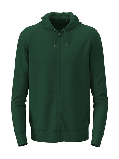 Bluza z kapturem i zamkiem ST4500 - Bottle Green