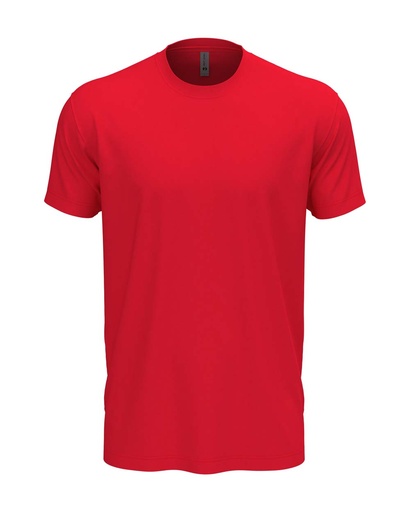 Koszulka Unisex Klasyczna Bawelna Czesana NX3600 - Red