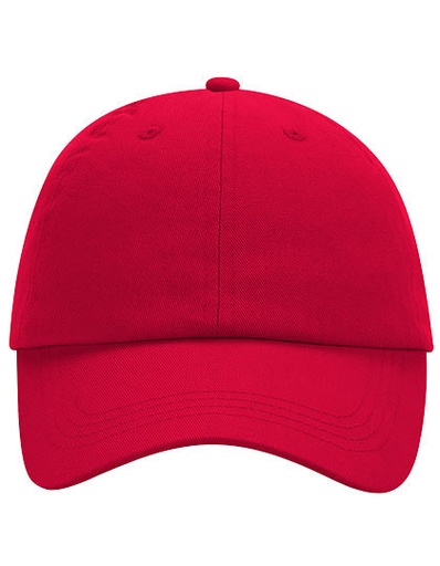 Czapka 6-panelowa Bawełna Chino Niski Profil CB653 - Classic Red