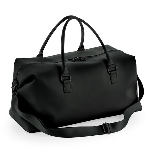Torba Weekendowa Poliuretan Saffiano BG760 - Black & Black