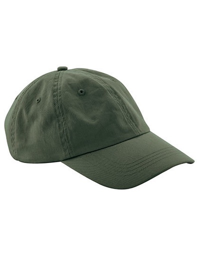 Czapka 6-panelowa Bawełna Chino Niski Profil CB653 - Olive Green