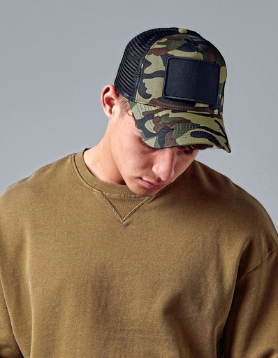 Czapka Trucker Bawelniano Poliestrowa CB641 - French Navy