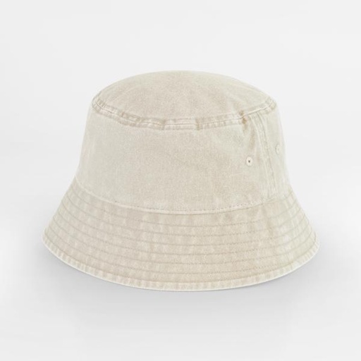 Kapelusz Bucket Bawelniany Vintage Ochrona UV CB688B - Vintage Sand