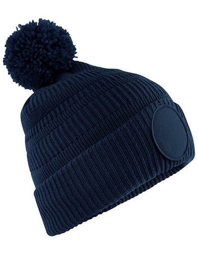 Czapka Beanie z Pomponem z Recyklingu CB530R - French Navy