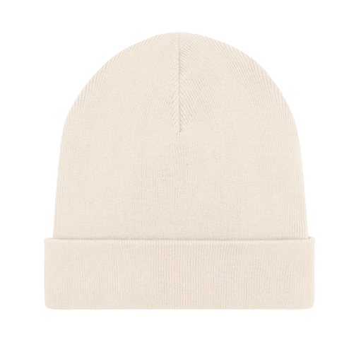 [STAU772-Natural-C007] Czapka bawełniana z wywinięciem STAU772 - Natural