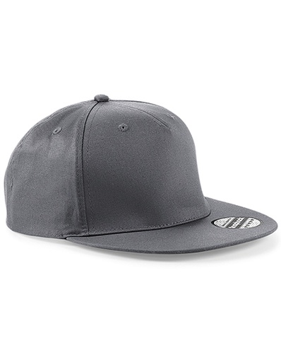 Czapka Snapback 5-Panelowa Bawełniana CB610 - Graphite Grey