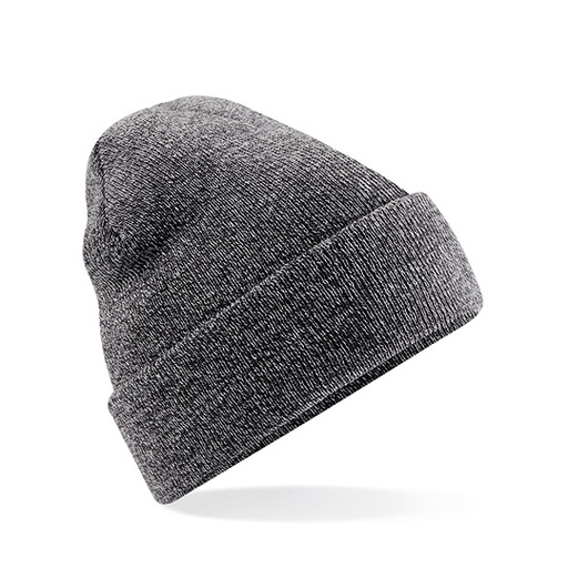 Czapka Dzianinowa z Wywinieciem Akryl Soft-Touch CB45 - Antique Grey