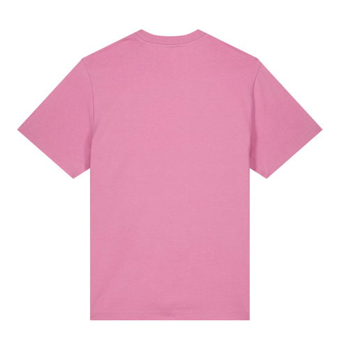 Unisexowy gruby t-shirt STTU171 - Bubble Pink