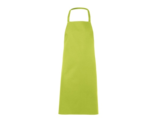 Fartuch Prosty Bawelniany L04094 - Yellow Green