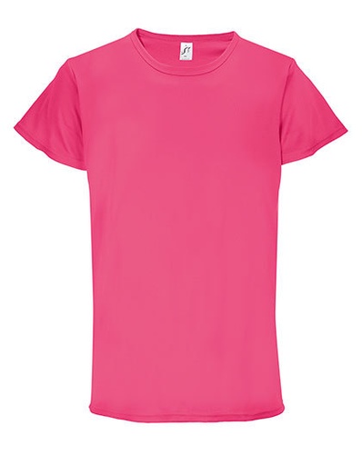 Koszulka Unisex Poliester Pique L02995 - Ribbon Pink