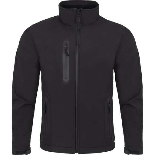 Softshell 3 warstwowy z membraną TPU - Black