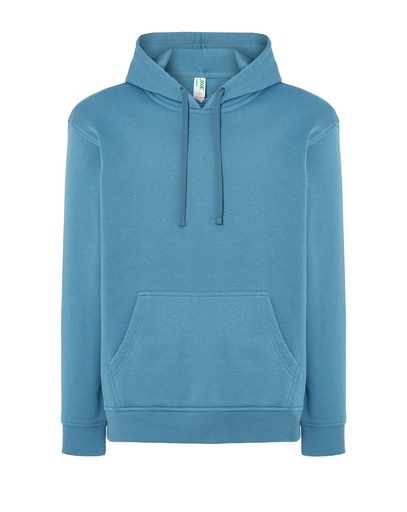 Bluza kangurka JHK421 - Petrol Blue
