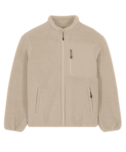 Brooker uniseksowa kurtka sherpa STJU248 - Desert Dust