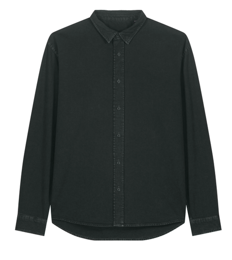 Koszula Worker STWU975 - G. Dyed Black Rock