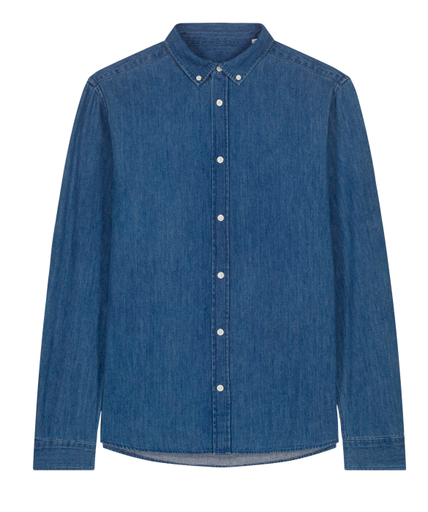 Koszula denim STWM967 - Mid Wash