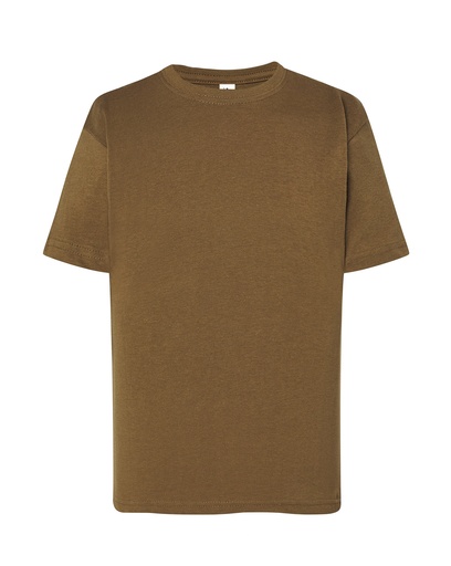 T-Shirt Dziecięcy Klasyczny JHK150K - Khaki