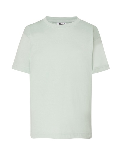 T-Shirt Dziecięcy Klasyczny Bawełniany JHK150K - Ice Blue