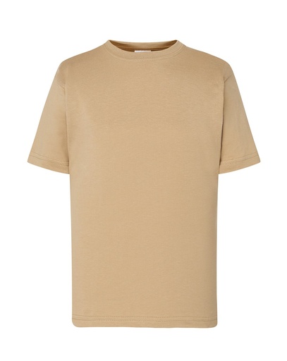 T-Shirt Dziecięcy Klasyczny Bawełniany JHK150K - Army