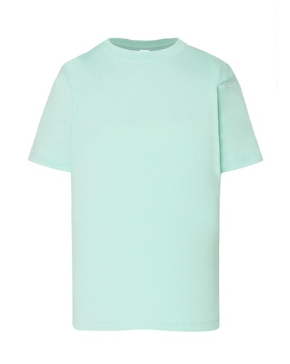 T-Shirt Dzieciecy Klasyczny Bawelniany JHK150K - Mint Green