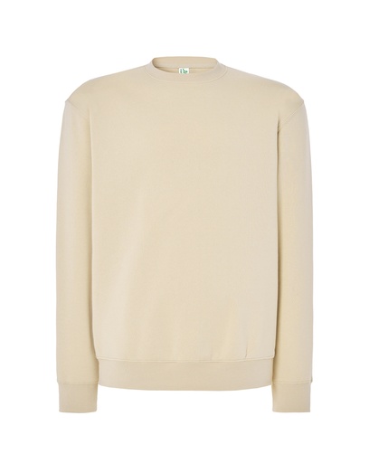 Bluza Unisex z Okrągłym Dekoltem JHK320 - Buttercream
