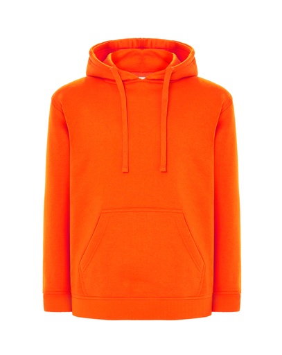 Bluza Kangurka Mieszanka Bawelniana Poliestrowa JHK421 - Orange Fluor