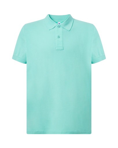 Koszulka Polo Klasyczna Bawelniana Pika JHK510 - Mint Green