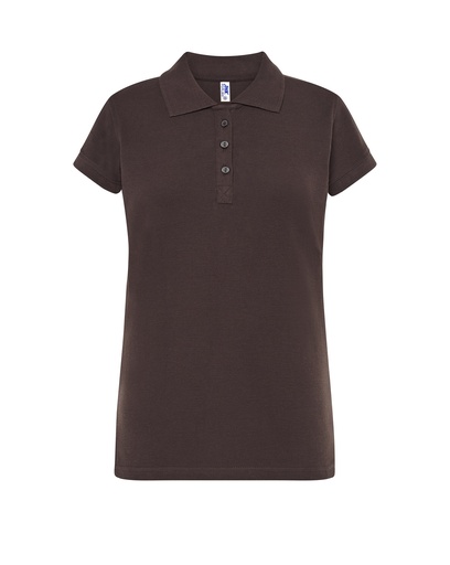 Damska koszulka polo Slim JHK511 - Graphite