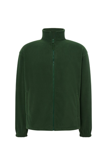 Męska bluza polarowa z zamkiem JHK800 - Bottle Green