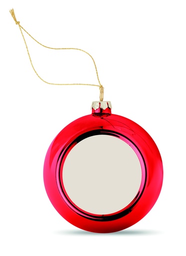 [CX1466-05] Bombka do sublimacji - Czerwony