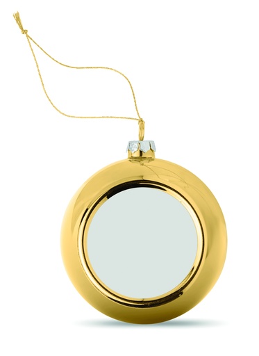 Bombka do sublimacji - Matowy Zloty