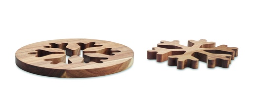 [CX1538-40] Podstawki pod doniczki - Drewna