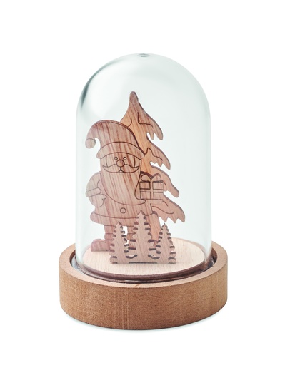 [CX1558-40] Świąteczna ozdoba LED - Drewna