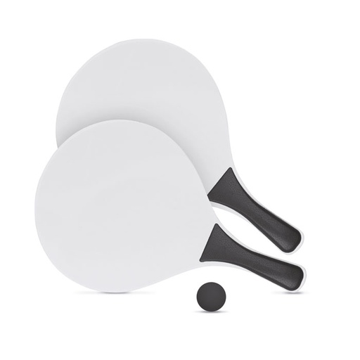 Plażowy komplet tenisowy - Czarny