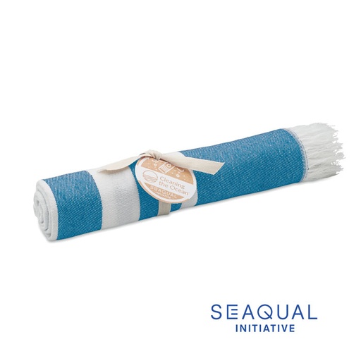 Recznik SEAQUAL®hammam 100x170 MO2058-12 - Turkusowy