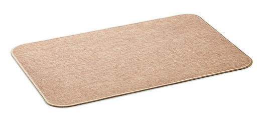Lniana wycieraczka pod drzwi MO2064-13 - Bezowy