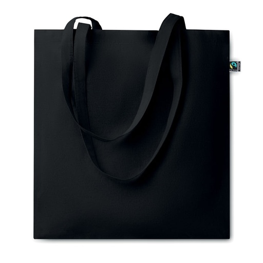 Torba Fairtrade 140gr/m² MO2098-03 - Czarny